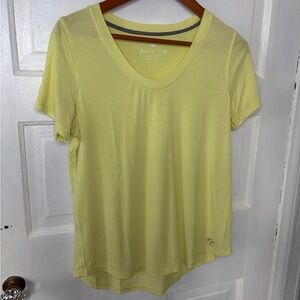 Free Fly Apparel Soft Lemon V-Neck Tee